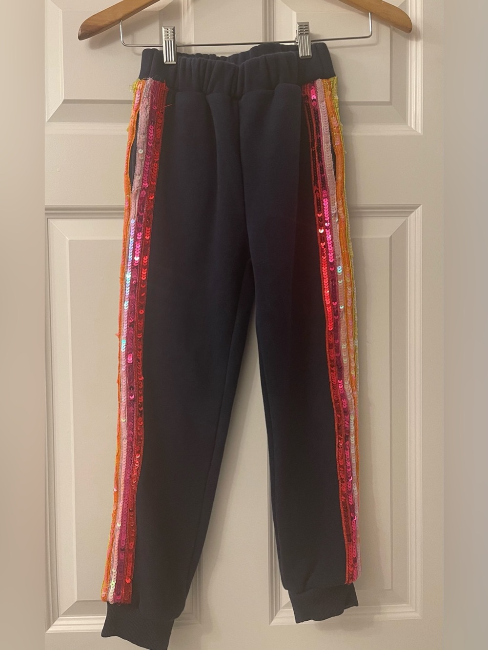 Lola and the Boys sequins sweatpants - 10